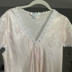 Christian Dior, Saks fifth Avenue silk nightgown
